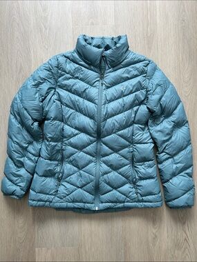 Paradox Teal Quilted Puffer Jacket - Women's